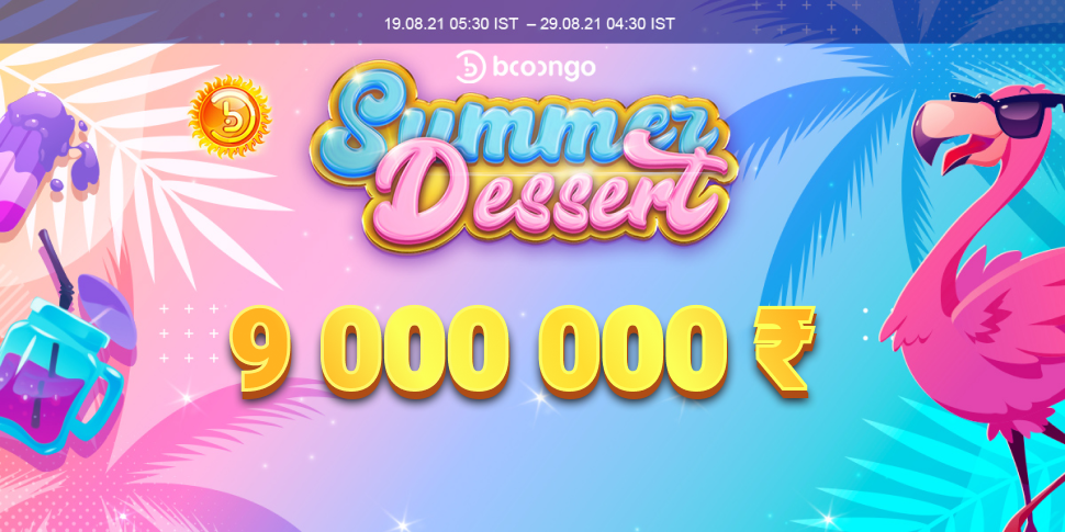 Booongo Tournament «Summer Dessert»